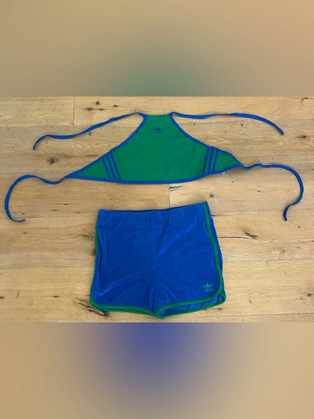 Adidas Halter & Shorts Set NWT - Picture 4 of 7